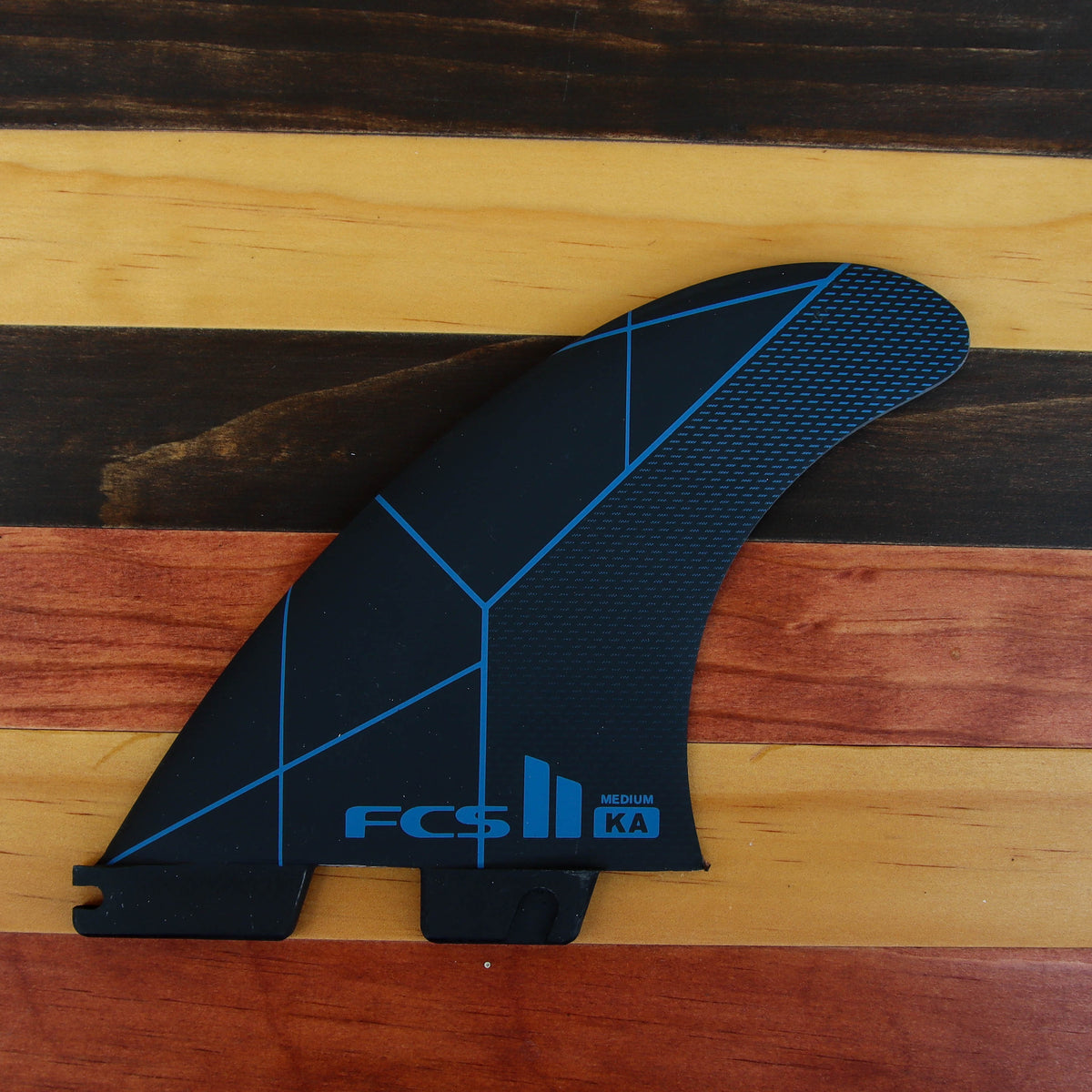 FCS II Kolohe Andino PC Tri Fins Black and Blue – FOIL