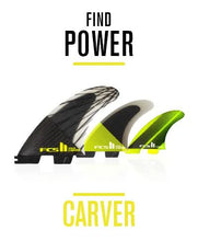 Load image into Gallery viewer, FCS II Carver Glass Flex Tri Fins