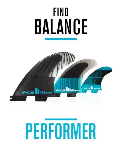 FCS II Performer Neo Glass Tri Fins – FOIL surfboards