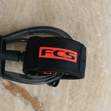 Load image into Gallery viewer, FCS Essential Regular Leash Flame Red