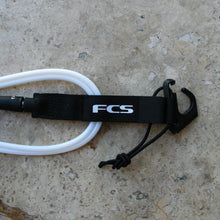 Load image into Gallery viewer, FCS Essential Competition Leash Black/ White