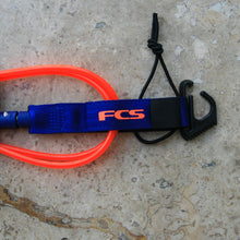 Load image into Gallery viewer, FCS Essential Competition Leash Blood Orange/ Navy