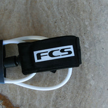 Load image into Gallery viewer, FCS Essential Competition Leash Black/ White