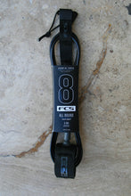 Load image into Gallery viewer, FCS Essential Regular Leash Black/ Grey