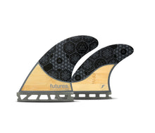 Load image into Gallery viewer, Futures Rasta Quad Fin Set