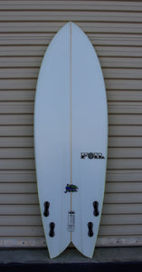 5'10" FOIL The Kraken 37.1L Quad Fish Surfboard