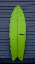 Load image into Gallery viewer, 5&#39;7&quot; FOIL The Kraken 33L Quad Fish Surfboard
