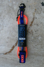 Load image into Gallery viewer, FCS Essential Competition Leash Blood Orange/ Navy
