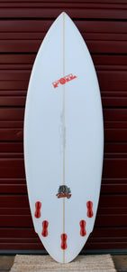 5'8" FOIL "The Bulldog" short board surfboard