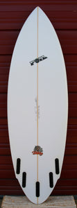 6'2" FOIL "The Bulldog" short board surfboard