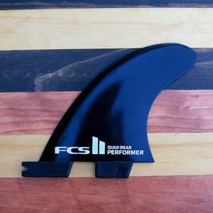 FCS II Performer Glass Flex Quad Rear Fins