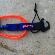 Load image into Gallery viewer, FCS Essential Competition Leash Blood Orange/ Navy
