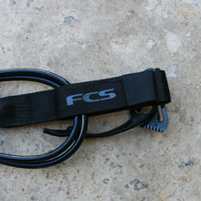 Load image into Gallery viewer, FCS Essential Competition Leash Black/ Grey
