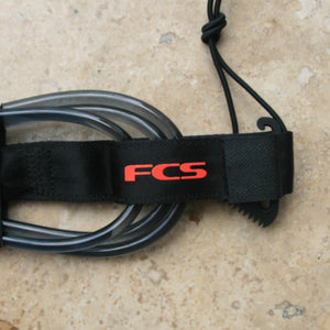 FCS Essential Regular Leash Flame Red