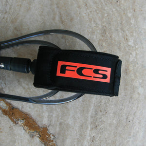 FCS Essential Competition Leash Flame Red