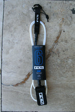 Load image into Gallery viewer, FCS Essential Competition Leash Black/ White
